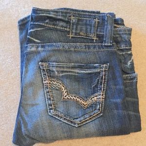 Big Star Low Rise Light/Medium wash jeans